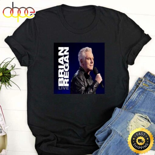 Brian Regan Live Torrington,Ct Tour 2023 Black T-Shirt