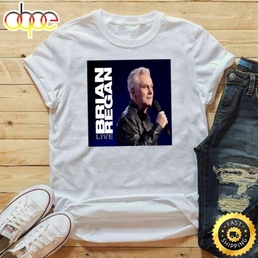 Brian Regan Live Torrington,Ct Tour 2023 White T-Shirt