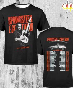 Bruce Springsteen E Street Band 2024 World Tour Unisex T-Shirt