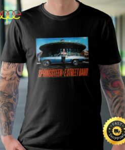 Bruce Springsteen E Street Band Tour 2023 Black Unisex T-shirt