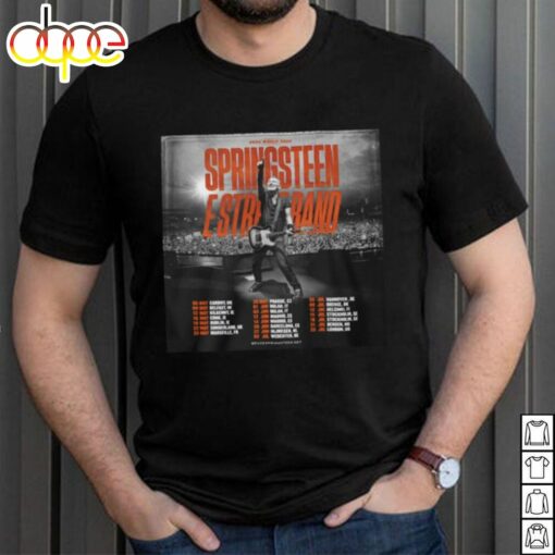 Bruce Springsteen and The E Street Band World Tour 2024 Shirt