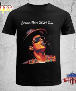 Bruno Mars 2024 Tour Music Unisex T-Shirt