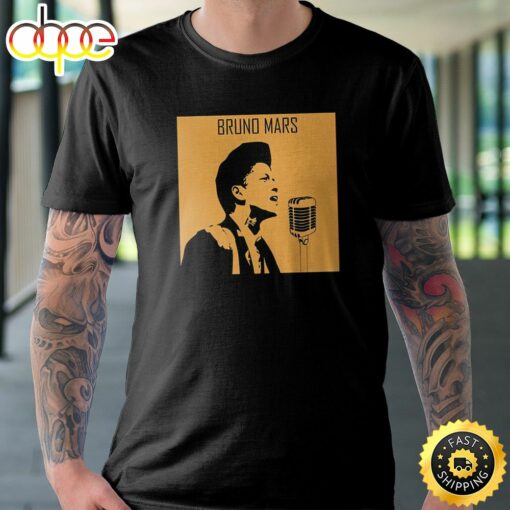 Bruno Mars 24K Magic World Tour 2023 Merch America Europe Unisex T-Shirt