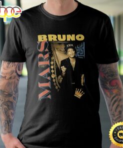 Bruno Mars 24K Magic World Tour 2023 Merch Unisex T-Shirt