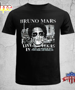 Bruno Mars Live In Vegas Music Tour Unisex T-Shirt