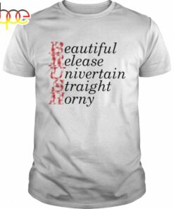 Brush Beautiful Release Univertain Straight Horny T-Shirt