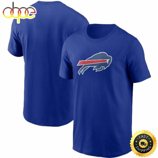 Buffalo Bills Primary Logo Royal T-shirt