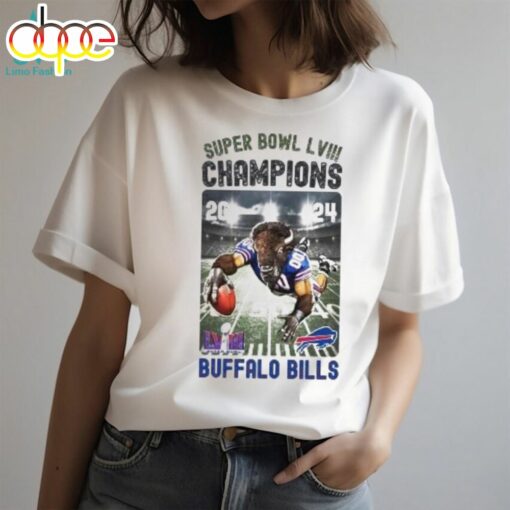 Buffalo Bills Super Bowl Lviii Champions 2024 Tank Top Shirt