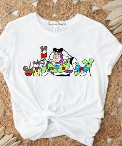 Buzz Lightyear Snack Disney Mickey Ears  Toy Story Shirt