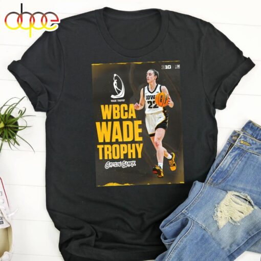 Caitlin Clark 22 Is The 2024 Naismith Trophy Winner Iowa Hawkeyes WBB T-shirt