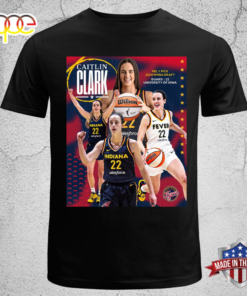 Caitlin Clark 22 Selected First Overall By Indiana Fever During 2024 WNBA Unisex T-shirt