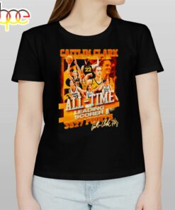 Caitlin Clark Iowa Hawkeyes All-Time Leading Scorer 3527 Points Signature Shirt