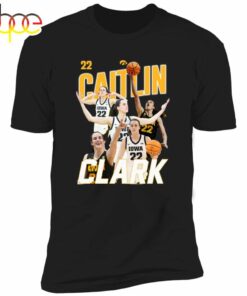 Caitlin Clark Iowa Women’s Basketball Iowa 22 Premium Ss T-Shirt