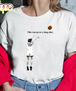 Caitlin Clark This Was Never A Long Shot Iowa Shirt
