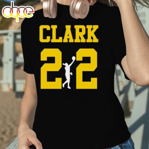 Caitlyn Clark 22 Iowa Hawkeyes Player Ncaa Shirt