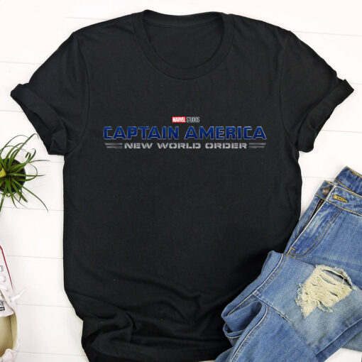 Captain America New World Order 2024 Logo T Shirt