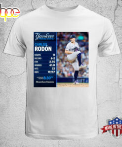 Carlos Rod�n MLB  New York Yankees 2024 Unisex T-Shirt