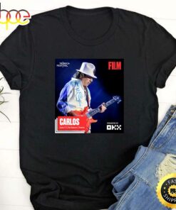 Carlos Santana Film Beacon Theatre Tour 2023 Black T-Shirt