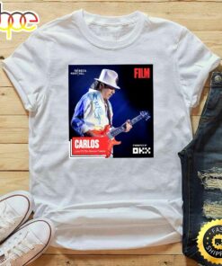 Carlos Santana Film Beacon Theatre Tour 2023 White T-Shirt