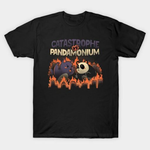 Catastrophe Vs Pandamonium T-shirt