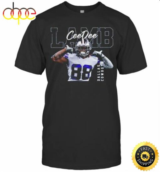 Ceedee Lamb Dallas Cowboys 88 Football T-Shirt