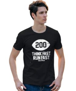Chad Powers Think Fast Run Fast American Football T-Shirt