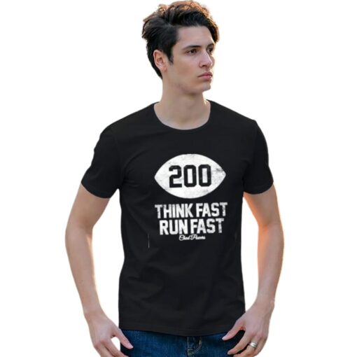 Chad Powers Think Fast Run Fast American Football T-Shirt