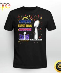 Chargers Super Bowl Champions Lviii Las Vegas 2024 Shirt