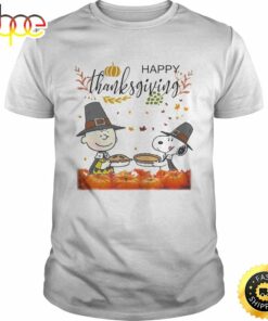Charlie Brown And Snoopy Peanuts Happy Thanksgiving shirt