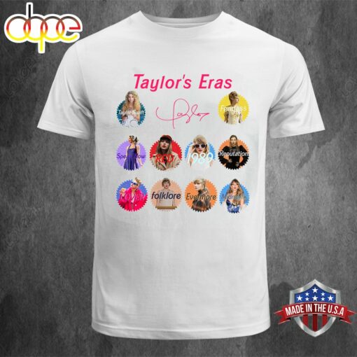 Cheap All Album Taylor Swift Eras Tour T Shirt, Perfect Gift Ideas For Taylor Swift Fans