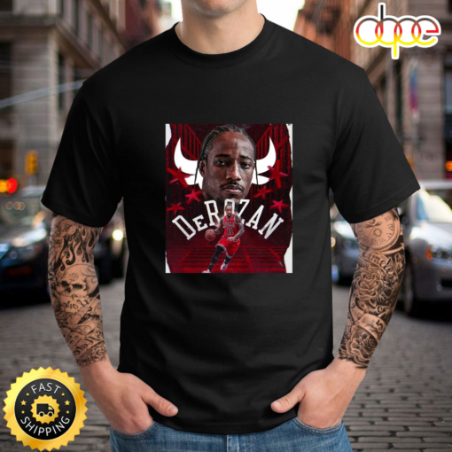 Chicago Bulls Demar Derozan Wallpapers Unisex T-shirt