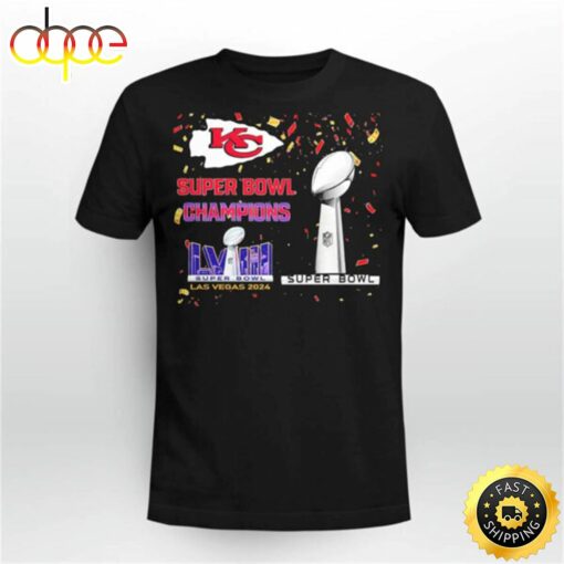 Chiefs Super Bowl Champions Lviii Las Vegas 2024 Shirt