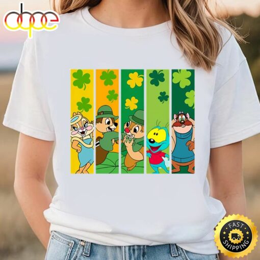 Chip And Dale St Patricks Day Funny Shirt, Disneyland Unisex T-shirt