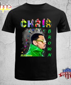 Chris Brown 1111 Bootleg Tour 2024 Music Unisex T-Shirt