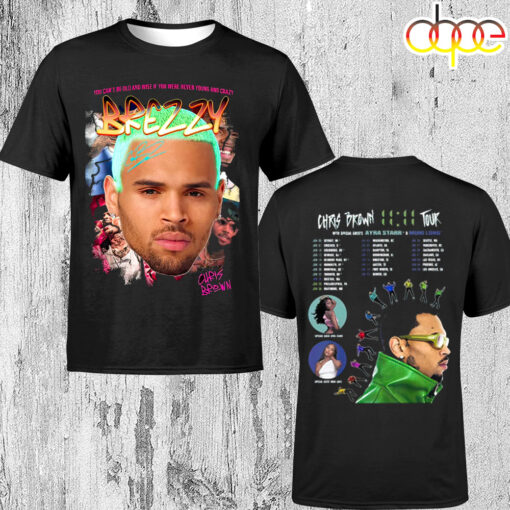 Chris Brown 11.11 Tour 2024 Concert Unisex T-Shirt