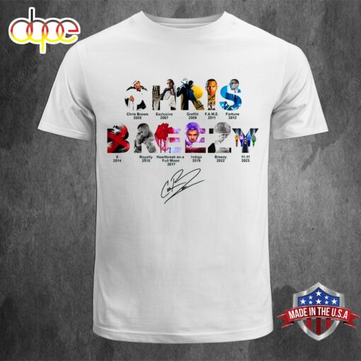 Chris Brown 1111 Tour 2024 Music Unisex T-Shirts