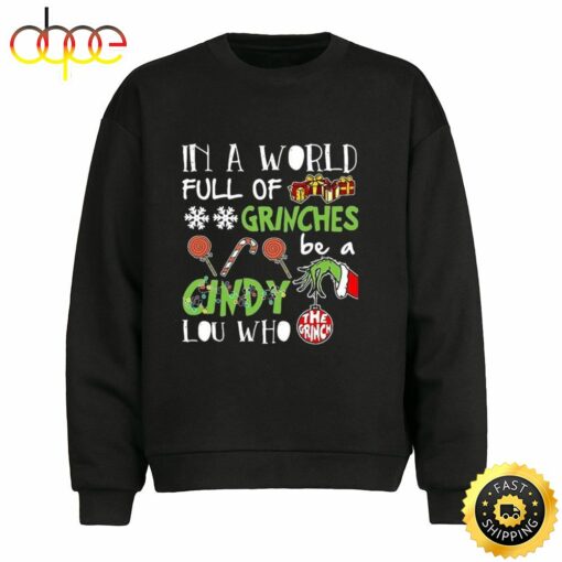 Cindy Lou Who Grinch Christmas T-Shirt