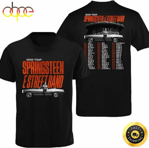 Clownz Bruces Springsteen Shirt 2023 Tour Springsteens &amp Estreets Band Tour Unisex Shirt