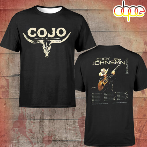 Cody Johnson Tour 2024 Country Music Cojo Concert Unisex T-Shirt