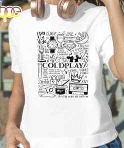 Coldplay Band Music Of The Spheres Tour Shirt