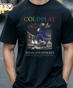 Coldplay Live Singapore 2024 Shirt