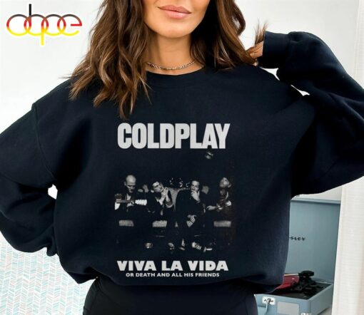 Coldplay Music Band Hoodie, Music Of The Spheres Tour 2024 Sweatshirt