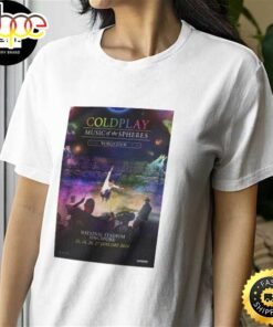 Coldplay Music Of The Spheres January 2024 National Stadium Singapore Classic T-Shirt