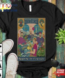 Coldplay Music Of The Spheres World Tour Jakarta November 15, 2023 Poster Shirt
