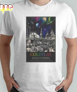 Coldplay Tour 2024 Bangkok Poster Shirt