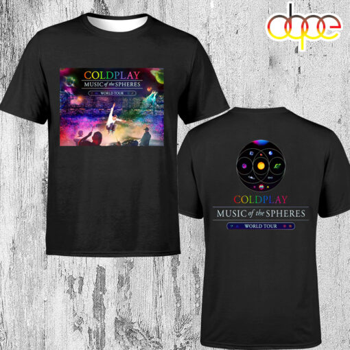 Coldplay Tour 2024 Music Unisex T-Shirt