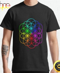 Coldplay World Tour 2022 Coldplay Music Of The Spheres Flower Of Life T-Shirts