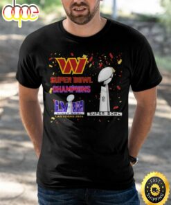 Commanders Super Bowl Champions Lviii Las Vegas 2024 Shirt