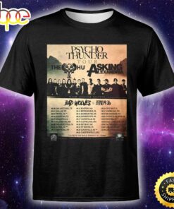 Concert The Hu Asking Alexandria  Sep 03 Tour 2023 Houston Unisex Tshirt