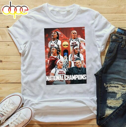 Congratulations South Carolina Gamecocks Champion 2024 NCAA National Championship T-shirt